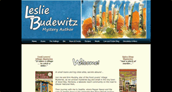 Desktop Screenshot of lesliebudewitz.com